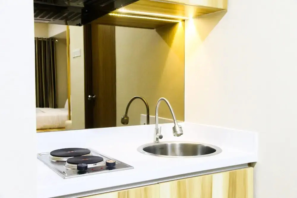 Modern Style The Oasis Studio Apartment with Comfortable Sofa