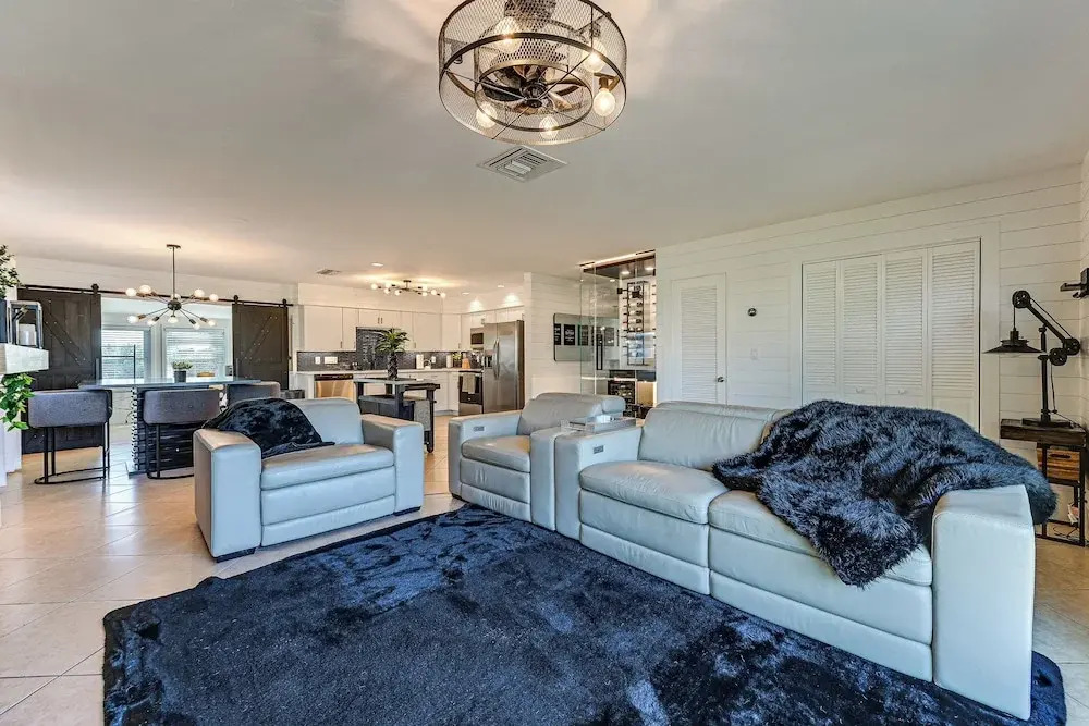 1 Mi to Bonita Beach Park: Chic Canal-front Home!