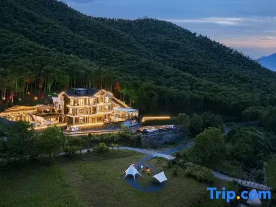 Jingsu, Starry Sky Swimming Pool Bar, Mountain View and River Tracing Parent Child Resort Villa