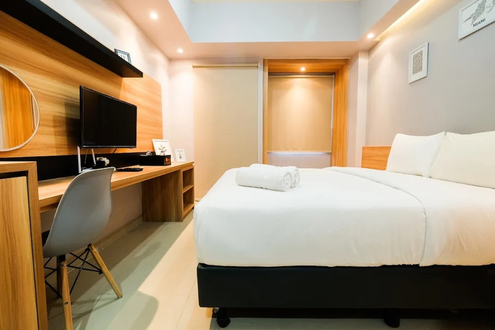 Tidy and Homey Studio Apartment at Mustika Golf Residence By Travelio