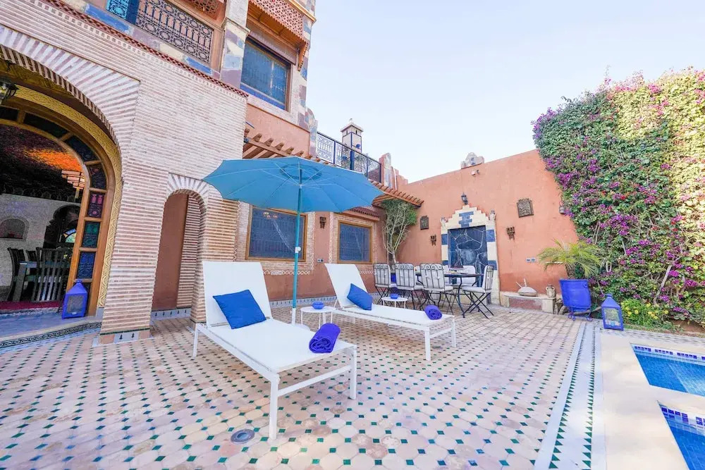 Luxurious Aghmat Villa With Private Pool and Panoramic Mountain Views