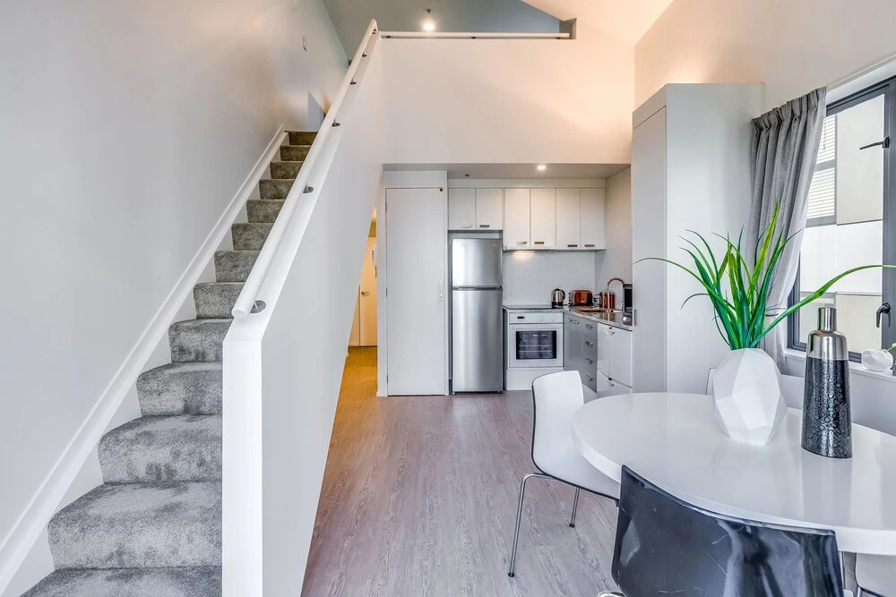 Penthouse with Mezzanine & Harbor Views