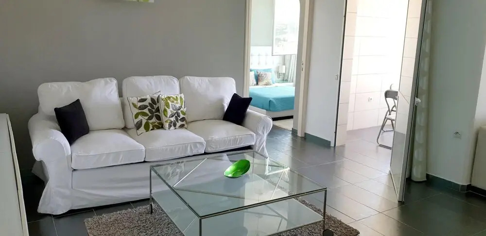 Apartment with One Bedroom in Tanger, with Wonderful Sea View, Pool Access And Furnished Balcony - 50 M From the Beach