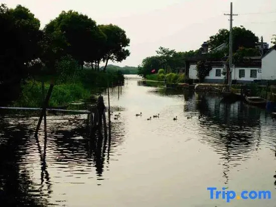 Suzhou Yangcheng Lake and the accompanying courtyard homestay