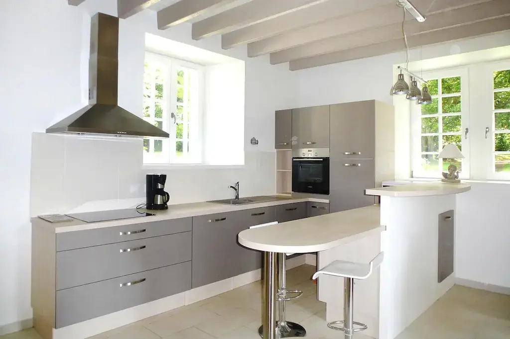 Stone House Near Pink Granite Coast Beaches