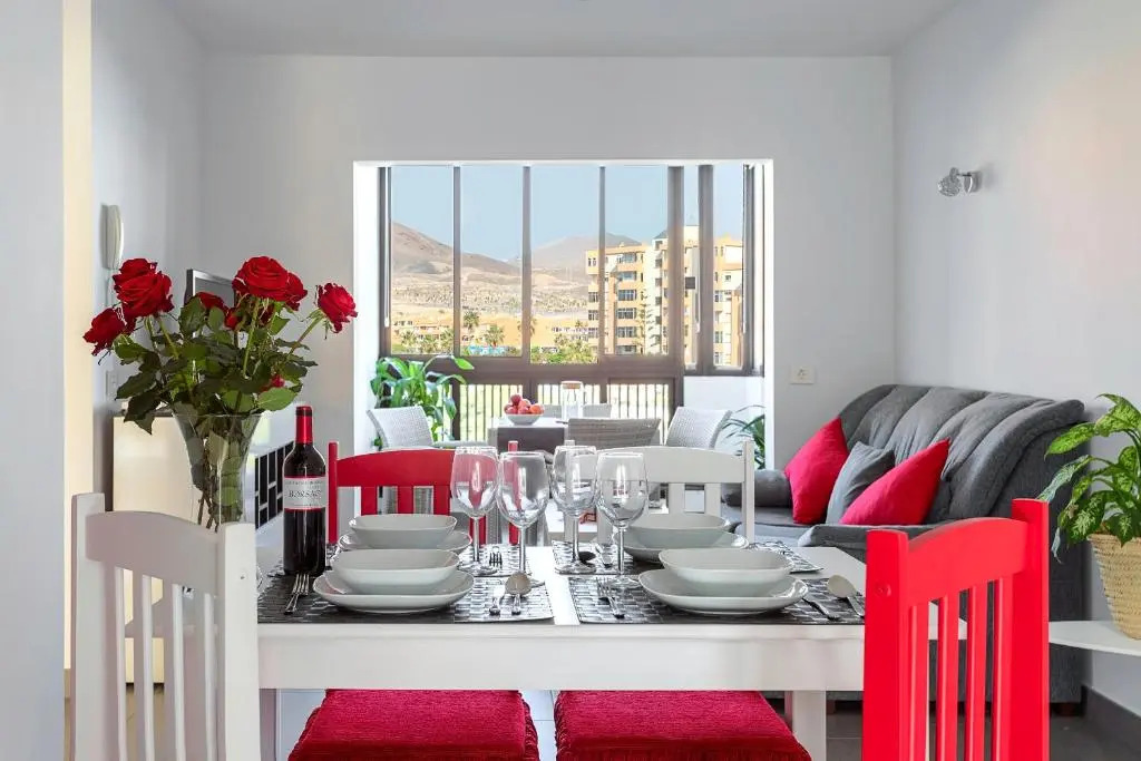 Almar Apartamento en Los Cristianos con AC