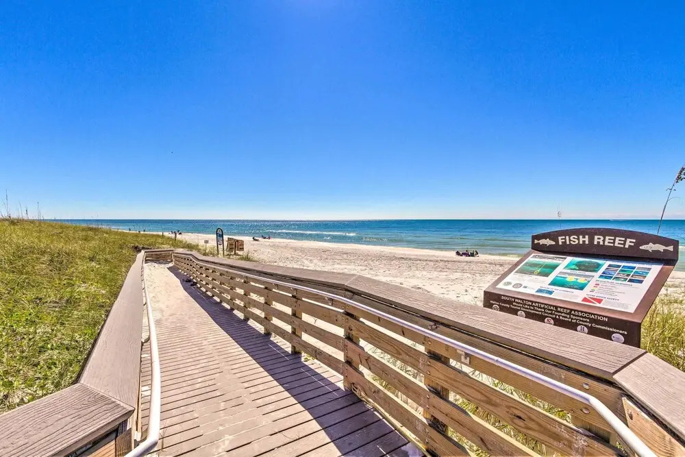 Half Mi to Inlet Beach: Home w/ Grill & Fire Pit