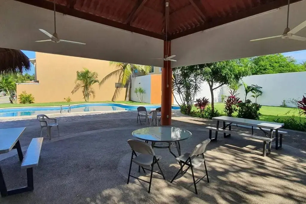 Depa Poema, alberca en coto privado residencial, seguridad 24hrs