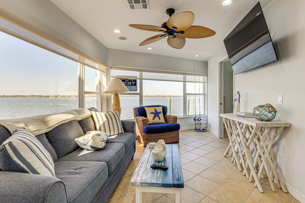 Waterfront Resort Home! Extended Jensen Beach Stay