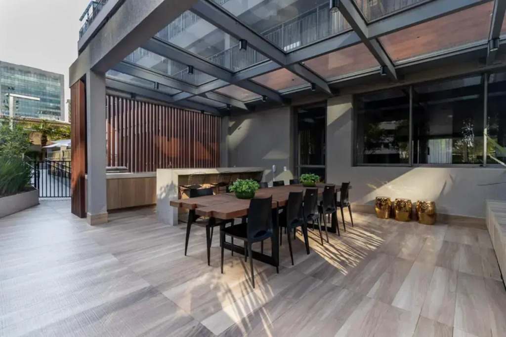 Studio de luxo mobiliado em Moema
