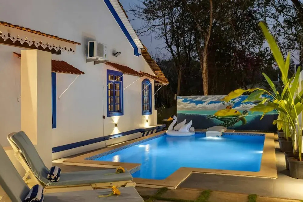 3bhk Portuguese-style Villa w Pool Casa Aloma