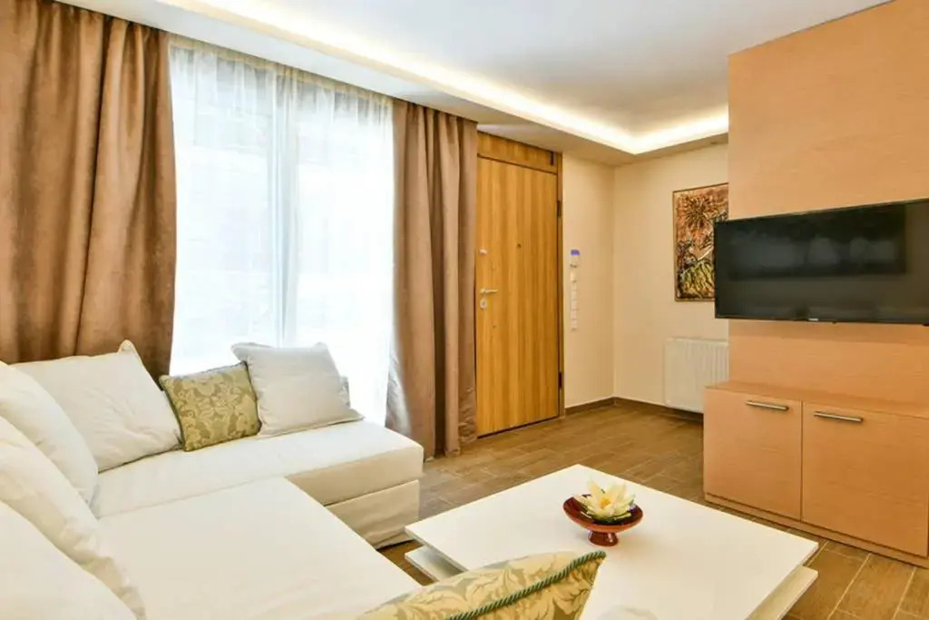Modern hospitality, with private garden, Athens