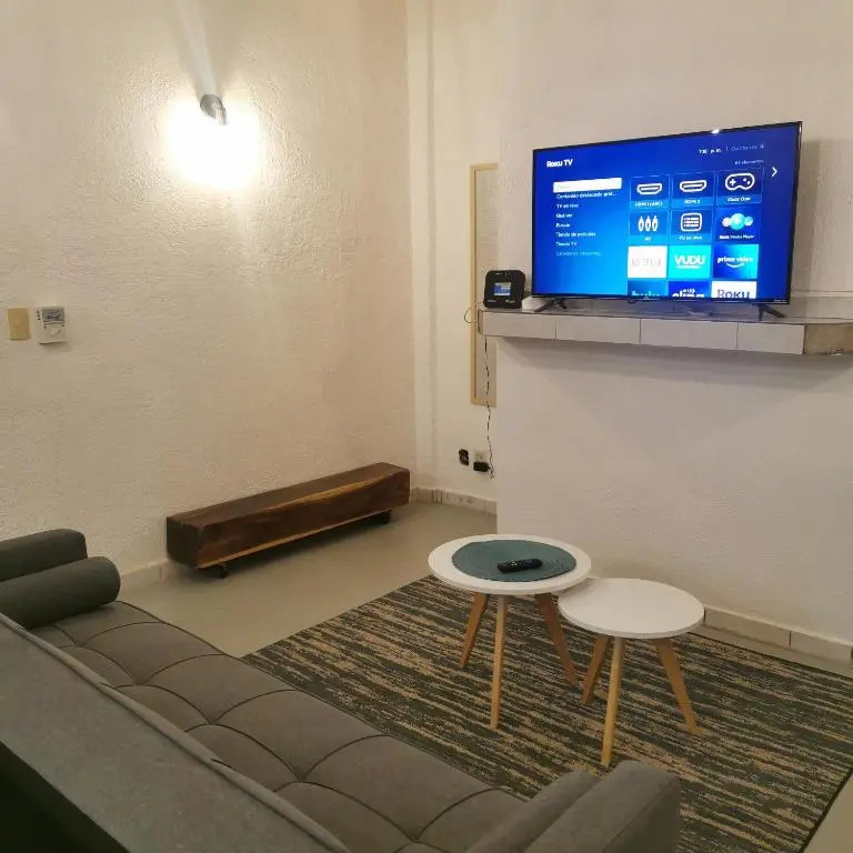 2 bedroom apartment with a/c Wi-Fi best location!