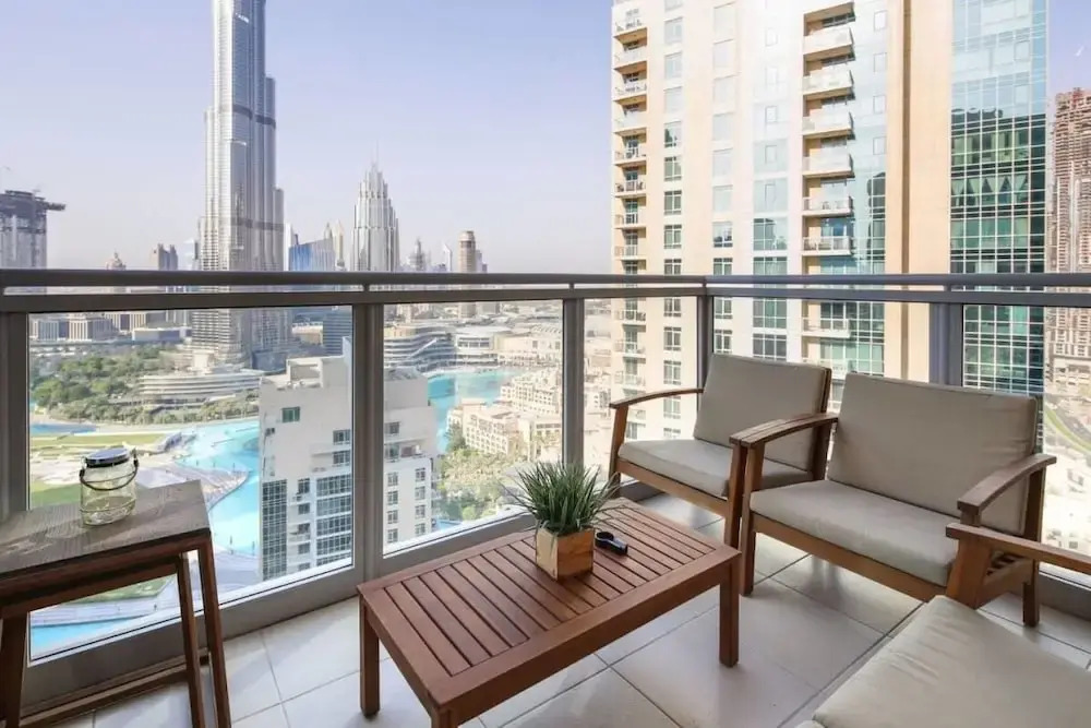 Home Opposite the Burj With Epic Views From Every Room