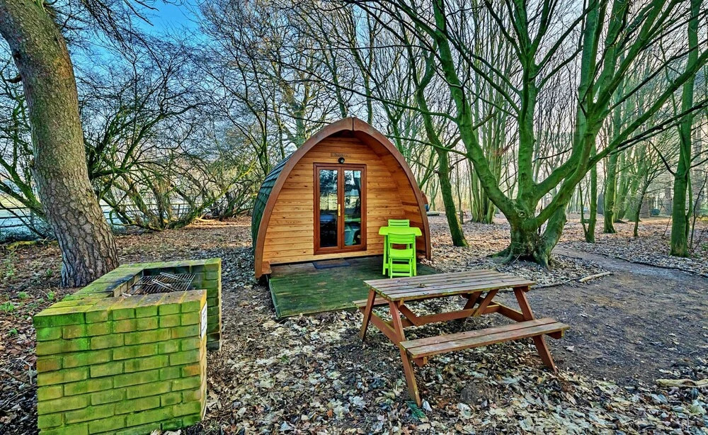 Glamping Pods in Suffolk Woodland Retreat