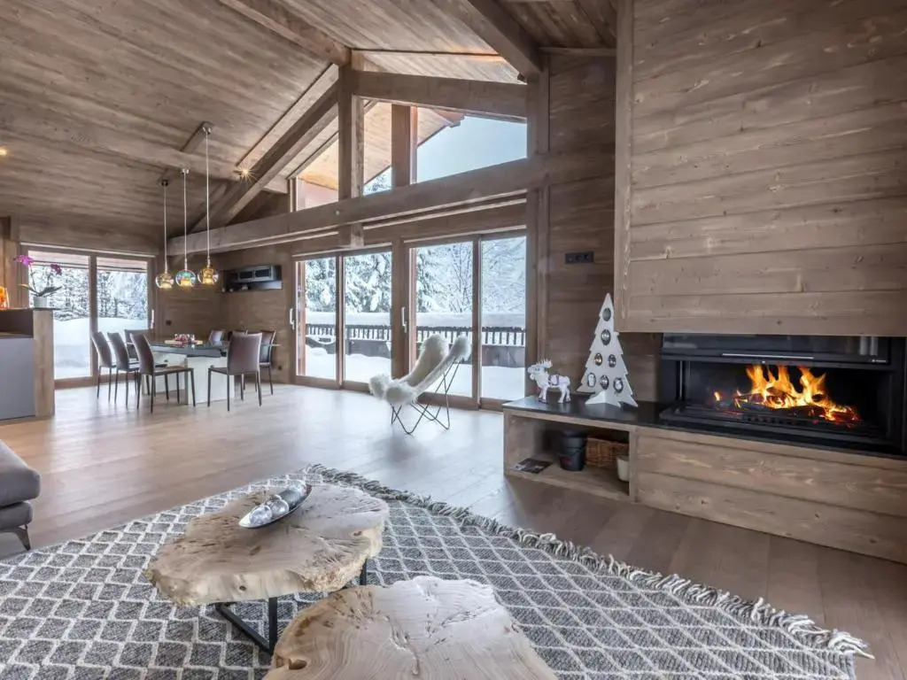 Chalet 5★ à La Clusaz, 12 pers, terrasse sud, navette 100m - FR-1-304-211
