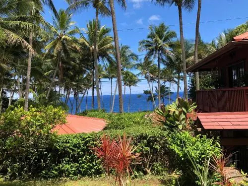 The Bali House and Cottage at Kehena Beach Hawaii