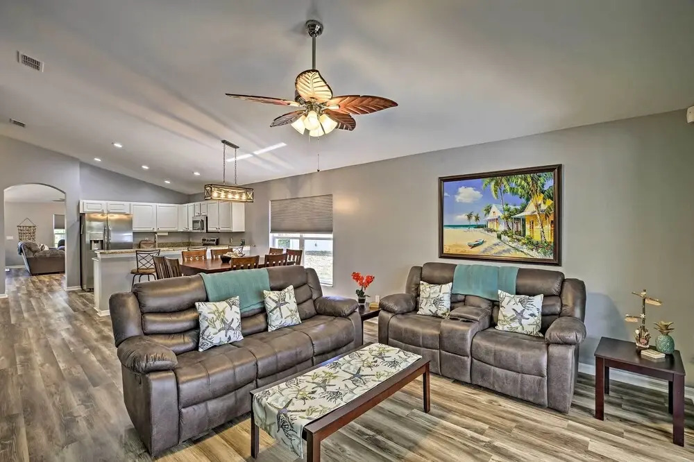Modern Beach Retreat w/ Pool, Hot Tub, & Patio!