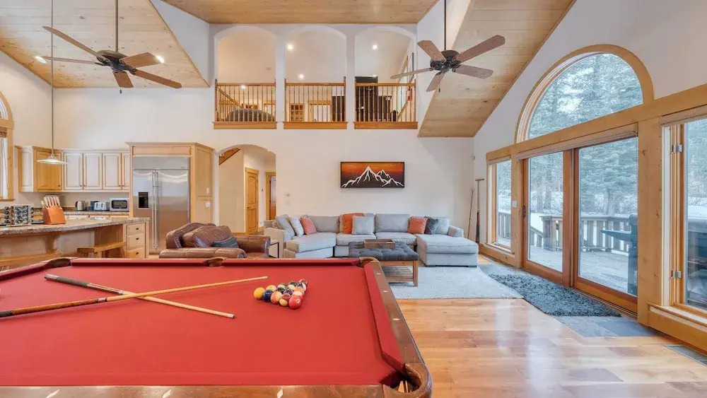 2 Truckee Cabin Sleeps 20 Hot tub Games Near Donner Lake Donner Ridge & Alplenglow Chalet by Avantstay