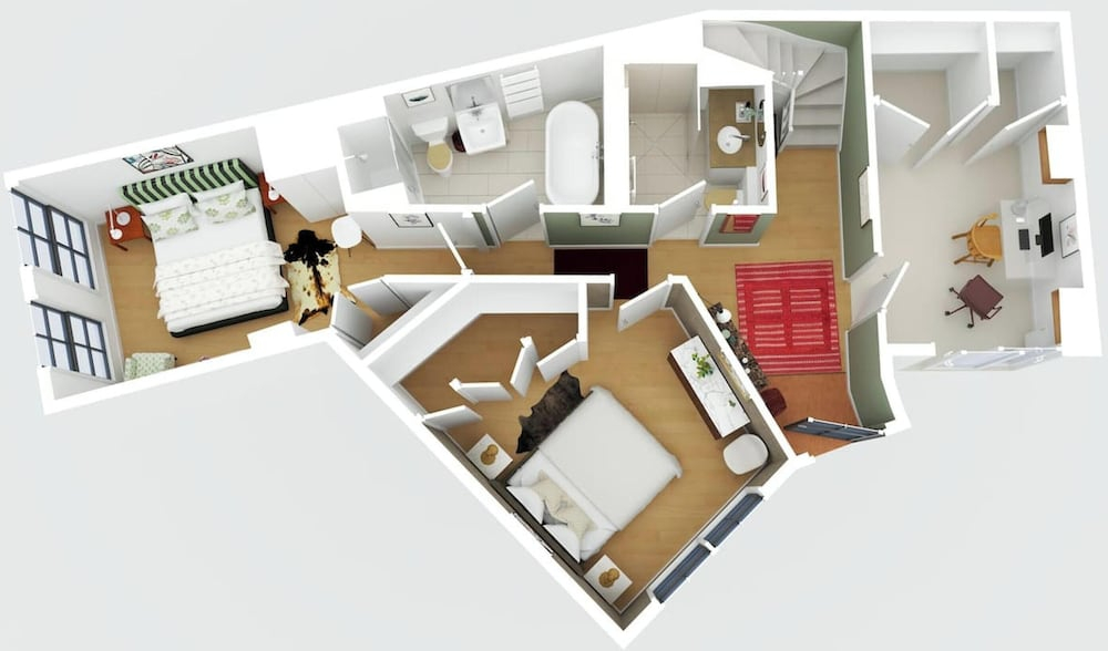 A Gentle Riverside Charm 2 Bedroom Mews House