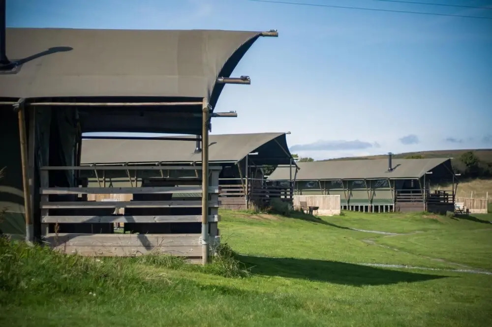 Worms Head - Safari Glamping Tent - Llangennith