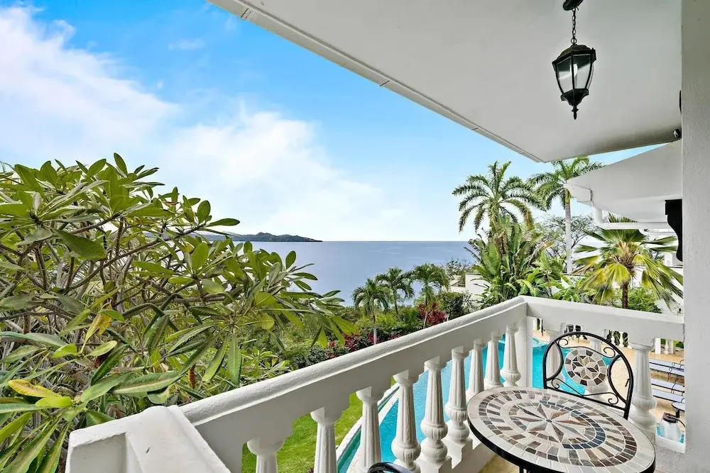 Dreamy Spanish-Style Villa with Sweeping Ocean Views, Elegant Nautical Design & Giant Infinity Pool