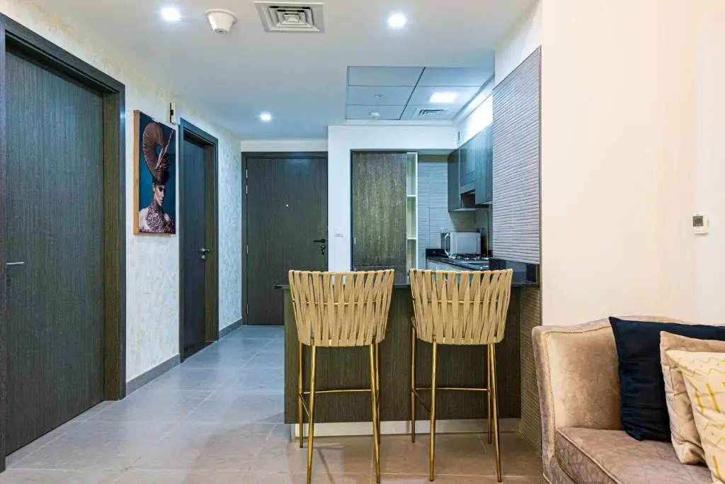 Luxury 1BDR Apt in Al Barsha with beautiful city skyline views