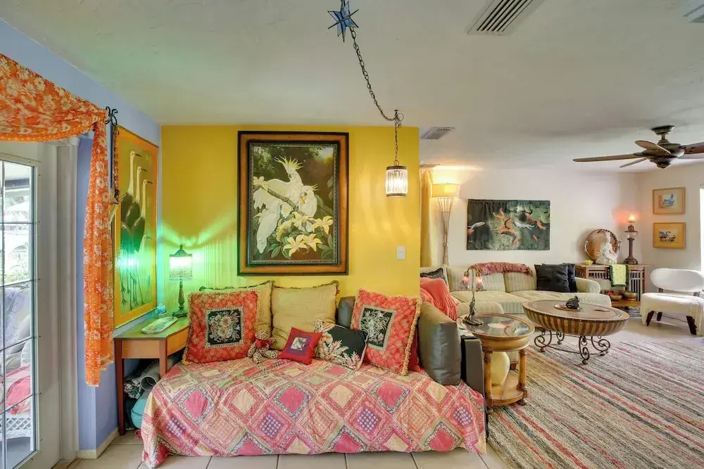 Boho-style Escape w/ Patio ~ 3 Mi to Bonita Beach!
