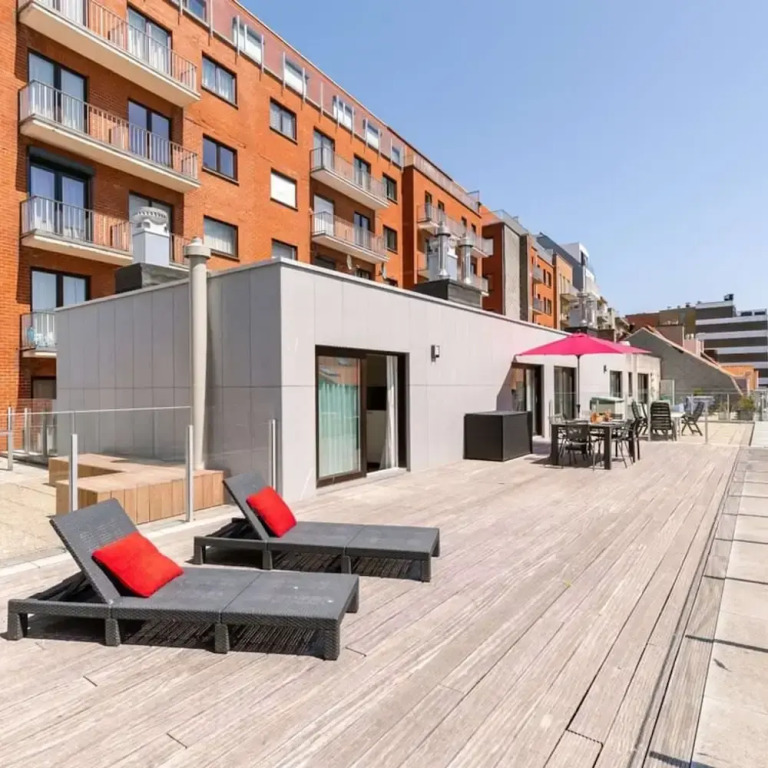 Sunny Apartment in Knokke-heist With big Terrace