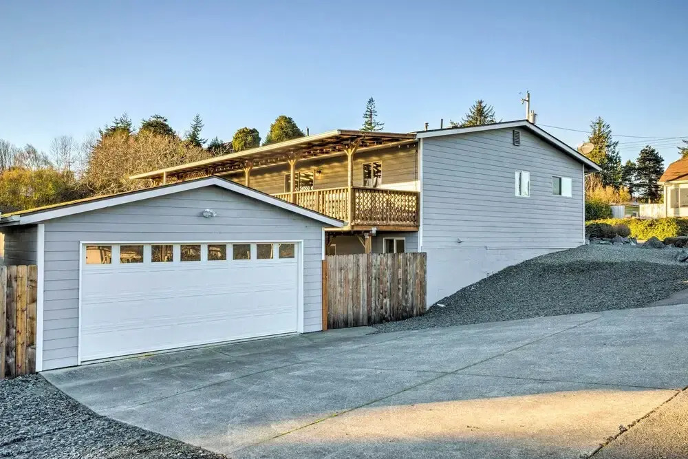 Fire Pit & Bay Views: North Bend Home