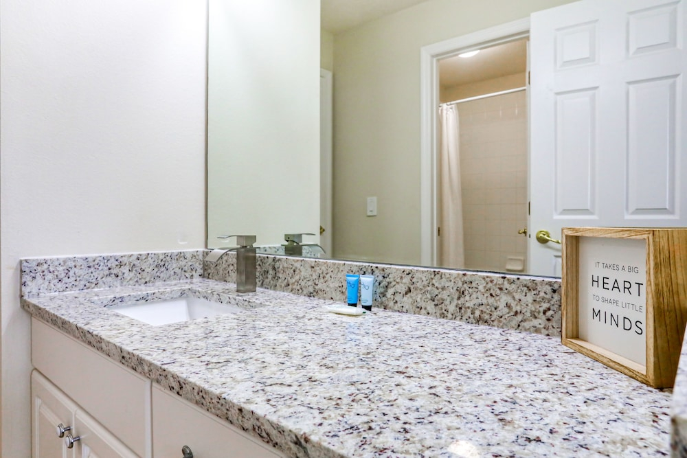Stylish Retreat With a Private, Heated Pool, Central AC, & Garage Game Room