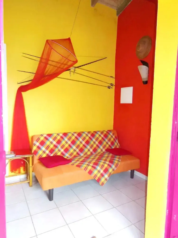 Bungalow With one Bedroom in Guadeloupe, With Pool Access, Enclosed Ga