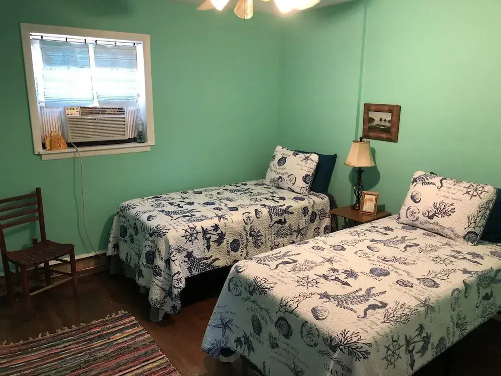 Beach Front On The Bay In Our Rustic, Pet Friendly Cottage 4 Bedroom Cottage by RedAwning