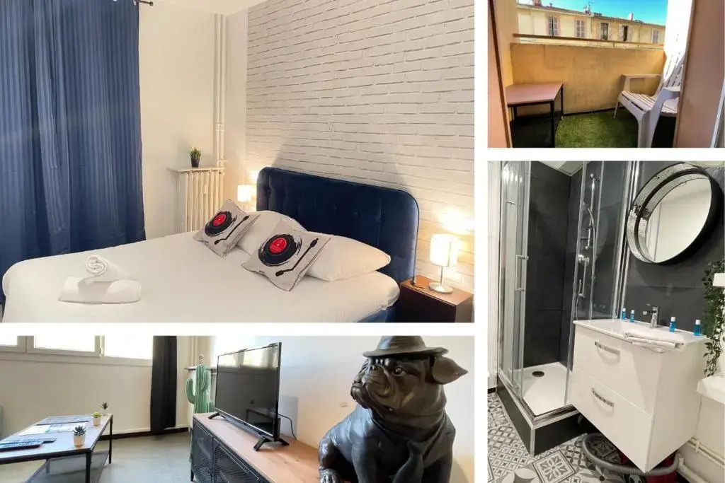 La Loge - Joli T2 proche Longchamp / Centre-ville et Gare - Wifi Netflix