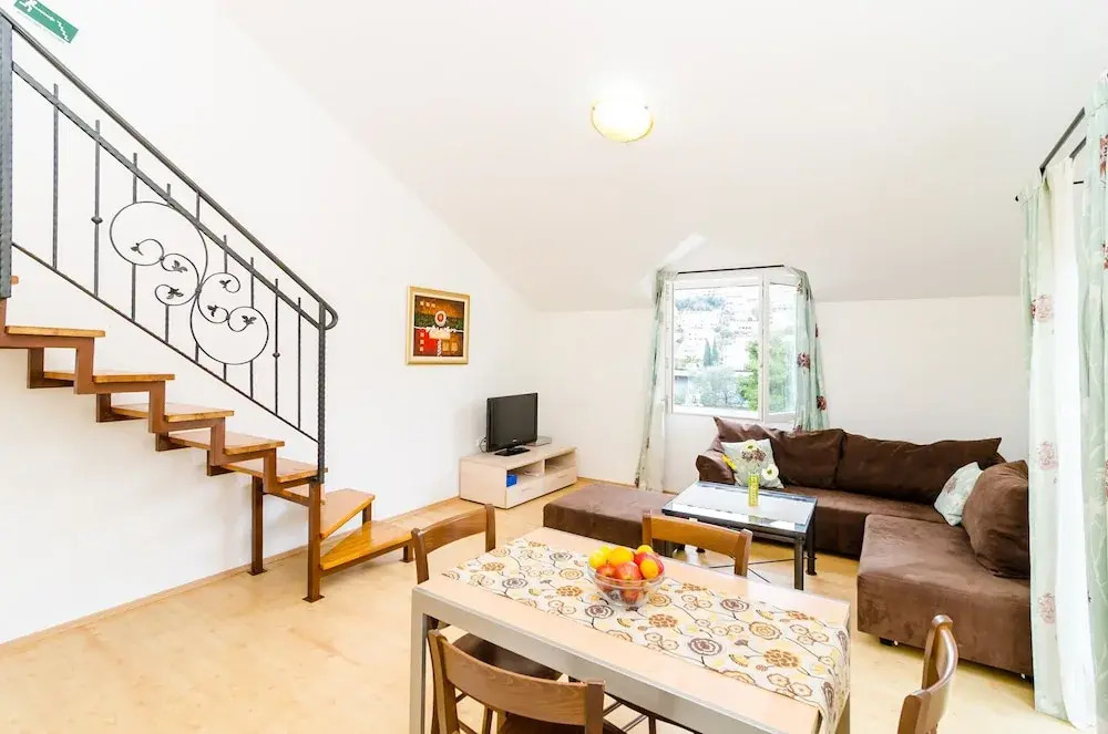 Cozy Duplex Apartment A2, in a Stone Built House, Sunset Beach Near Dubrovnik