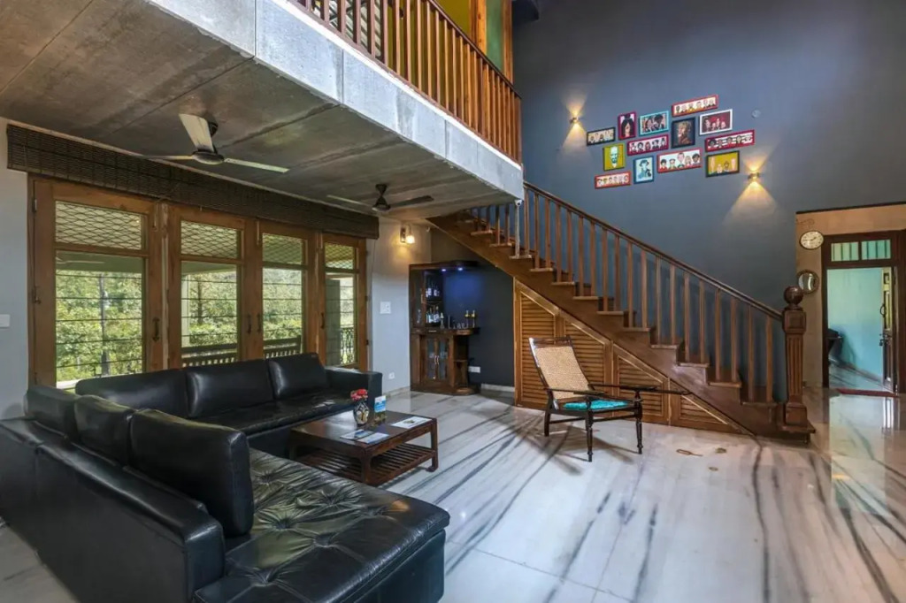 SaffronStays Ambaram - 3BR countryside villa with verandah, bonfire & riverside trails near Imagica & Pali Temple