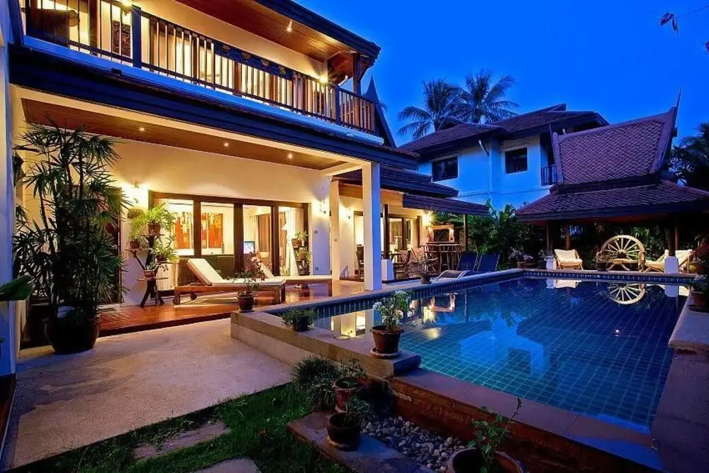 Beachfront Resort Villa Baan Tawan 3BR
