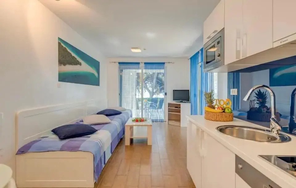 Luxury Beachfront Villa Castello Bol with private pool at the promenade Zlatni Rat at the beach in Bol - Brac