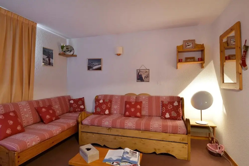 Belle Plagne Two-roomed Apartment on the Slopes for 5 People of 32 mÂ² Care36