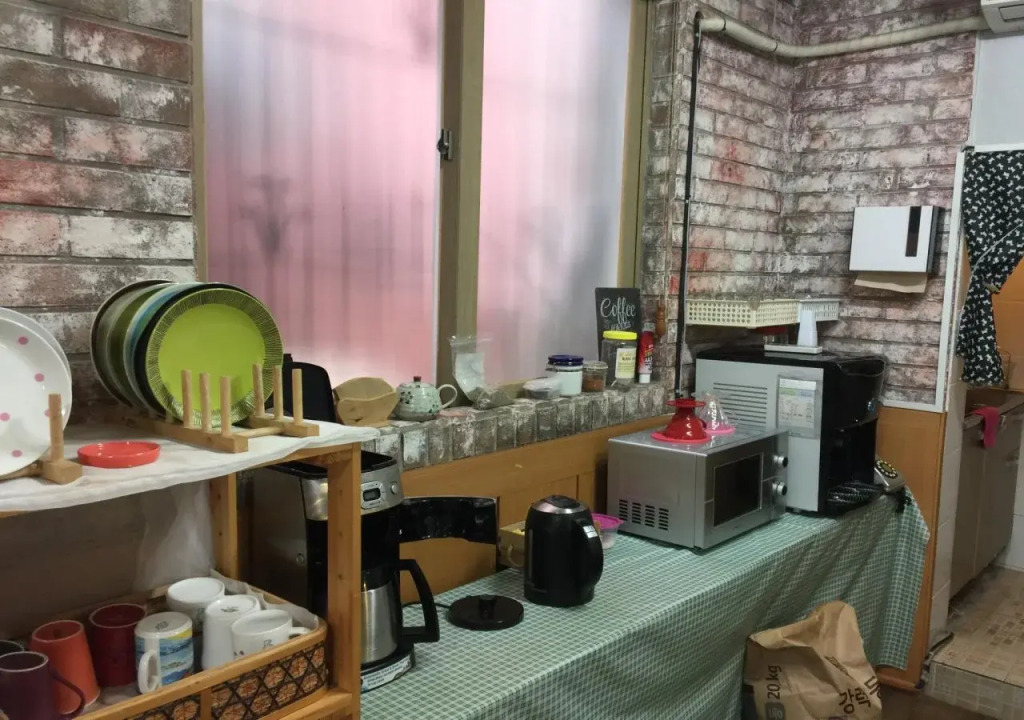 Backpackers in Jeju City Center