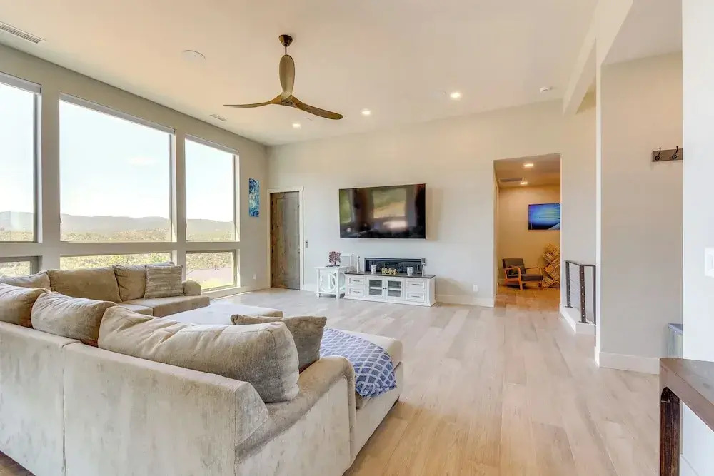 Mtn-view Retreat w/ Game Room in Prescott!