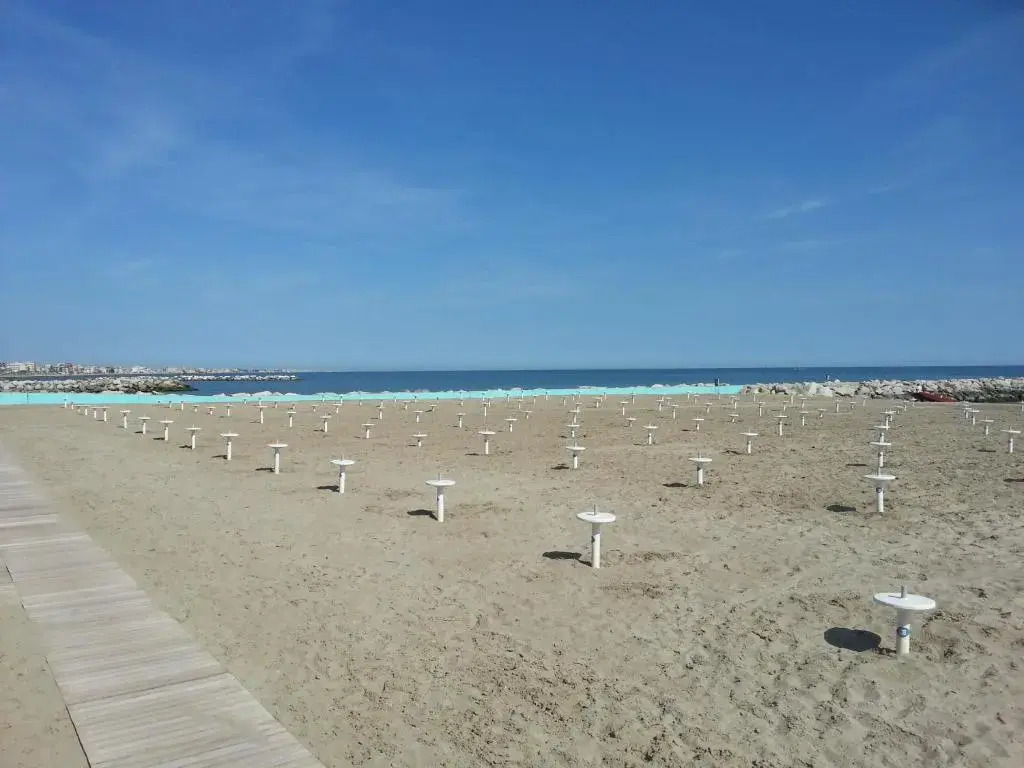 Appartament on the beach with balcony x6Persons