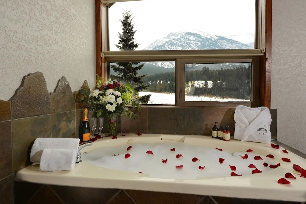 A Bear and Bison Country Inn