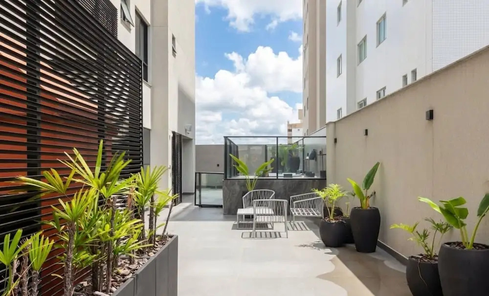 Apt 300m From the Beach in Bldg w/ Pool Fnk1905