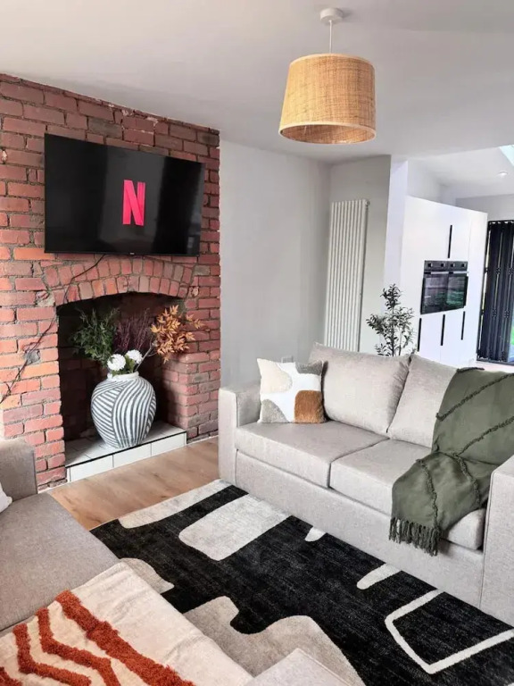 Stylish Modern Home Near Mcr Centre Co-op Etihad
