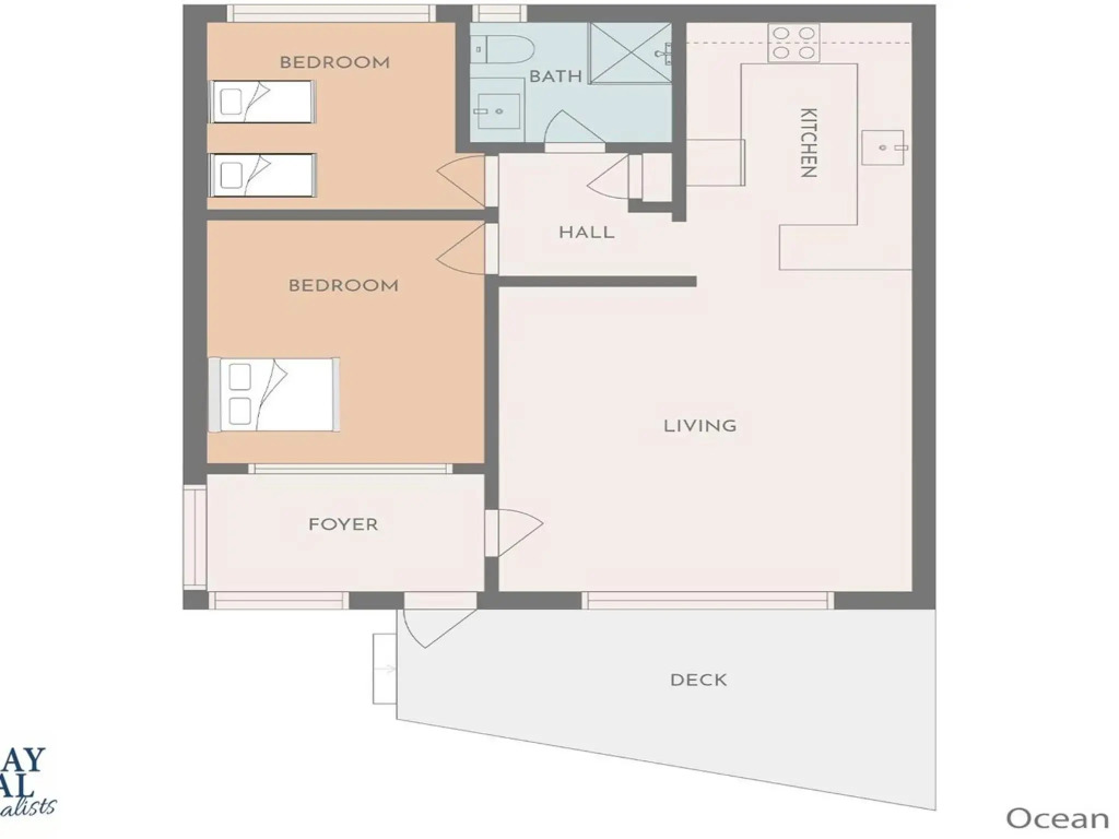 Ocean Blue Apartment One