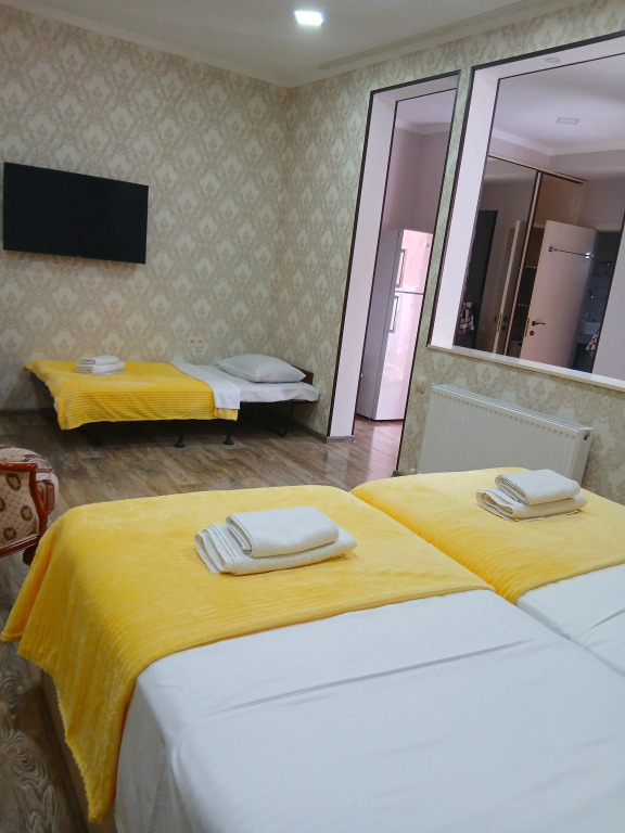 Апартаменты One bedroom apartment for tree persons with single beds and extra bed