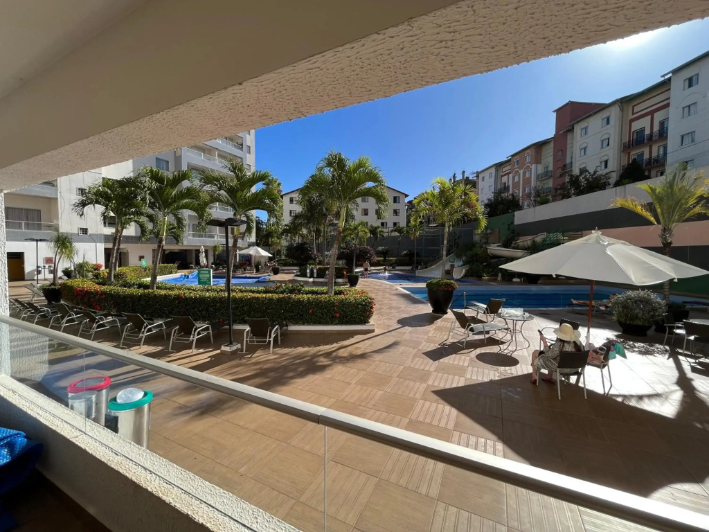 Flat 501 - Condominio Veredas do Rio Quente - Completo com piscinas e área de lazer