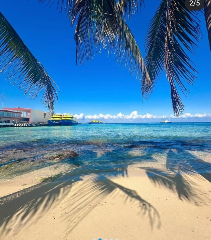 Casa de 3 recamaras frente al mar de Cozumel