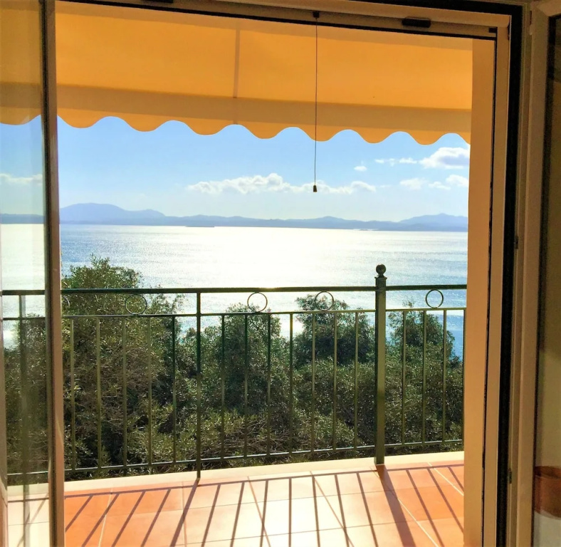Apartment With one Bedroom in Nissaki, With Wonderful sea View, Furnis
